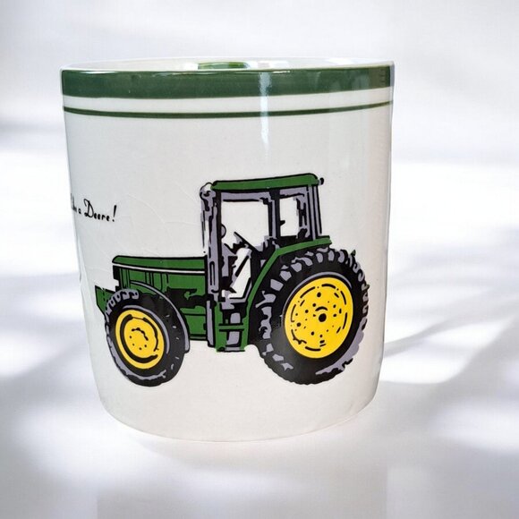 John Deere Nothing Runs Like A Deere Tractor Gibson Coffee Mug Licensed - Picture 8 of 9